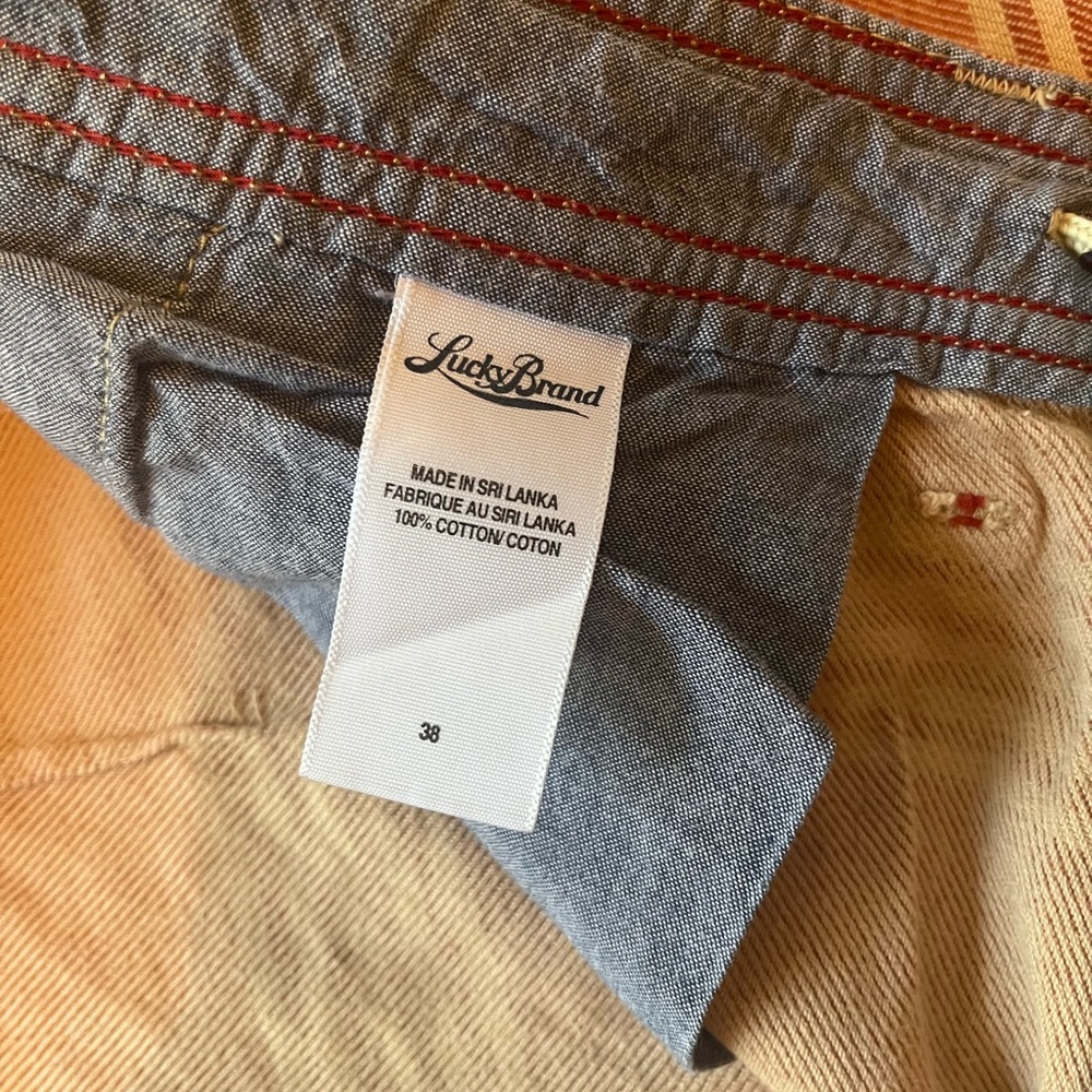 Lucky Brand 100% Cotton Mens Shorts - Picture 2 of 5